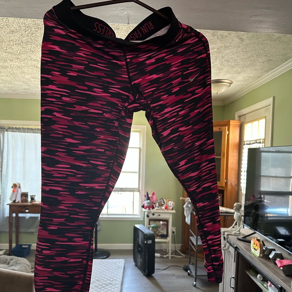 Nike Dri-FIT Black and Pink Activewear